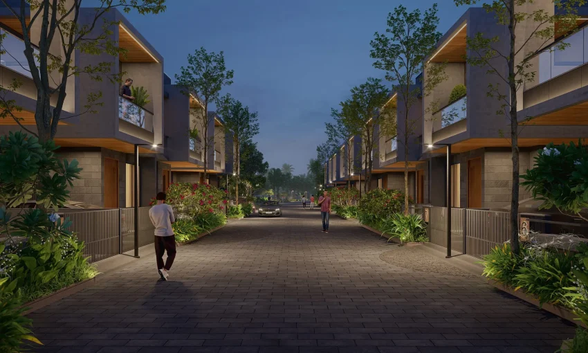 Shanti Kunj 3 BHK Night Shot