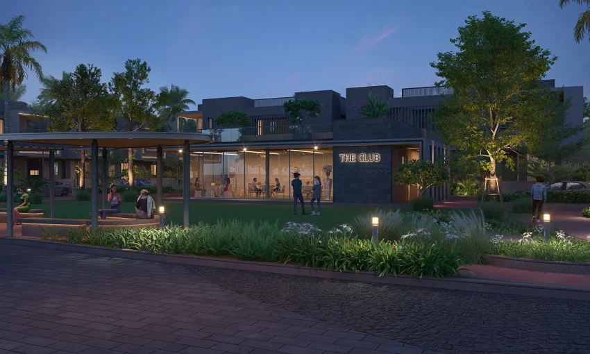 Shanti Kunj Club House Night Shot